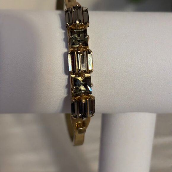 Beautiful Bronze with Stones Bracelet (size 7) with pouch - Picture 10 of 16